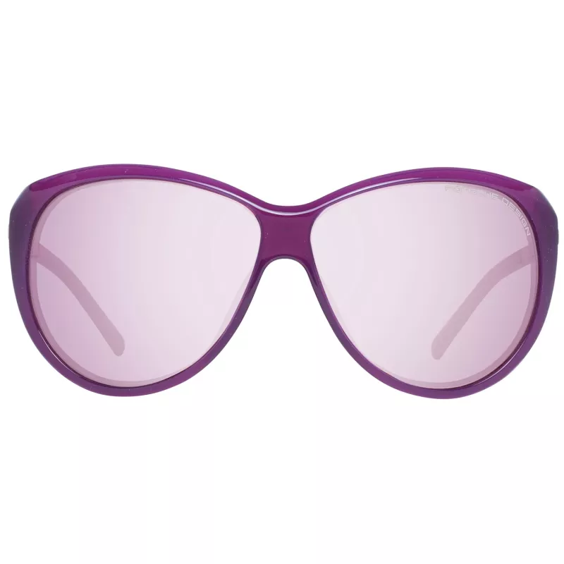 PORSCHE DESIGN Women's Sunglasses P8602-64C Pilot Aviator Gunmetal Grey 64mm
