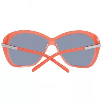 PORSCHE DESIGN Women's Sunglasses P8603-66A Titanium Gold Pilot Aviator Grey Gradient UV400