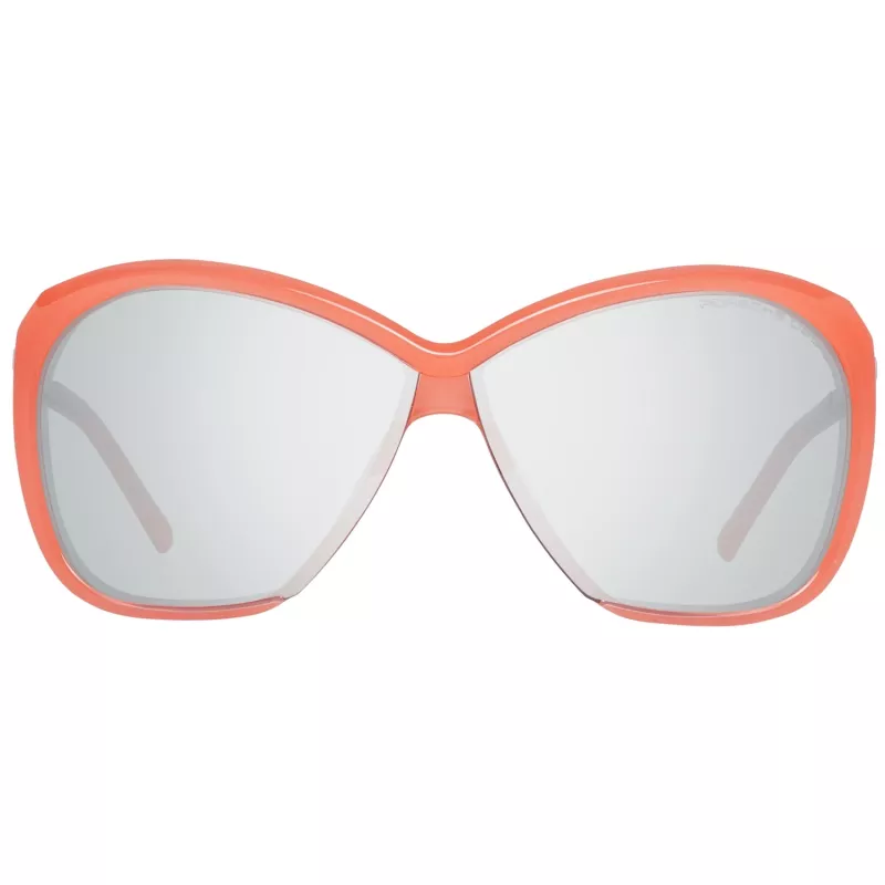 PORSCHE DESIGN Women's Sunglasses P8603-66A Titanium Gold Pilot Aviator Grey Gradient UV400