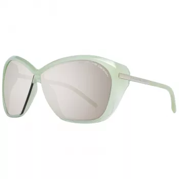 Porsche Design Women's Sunglasses P8603-66B Gold/Brown Pilot Aviator 66/7/115 mm