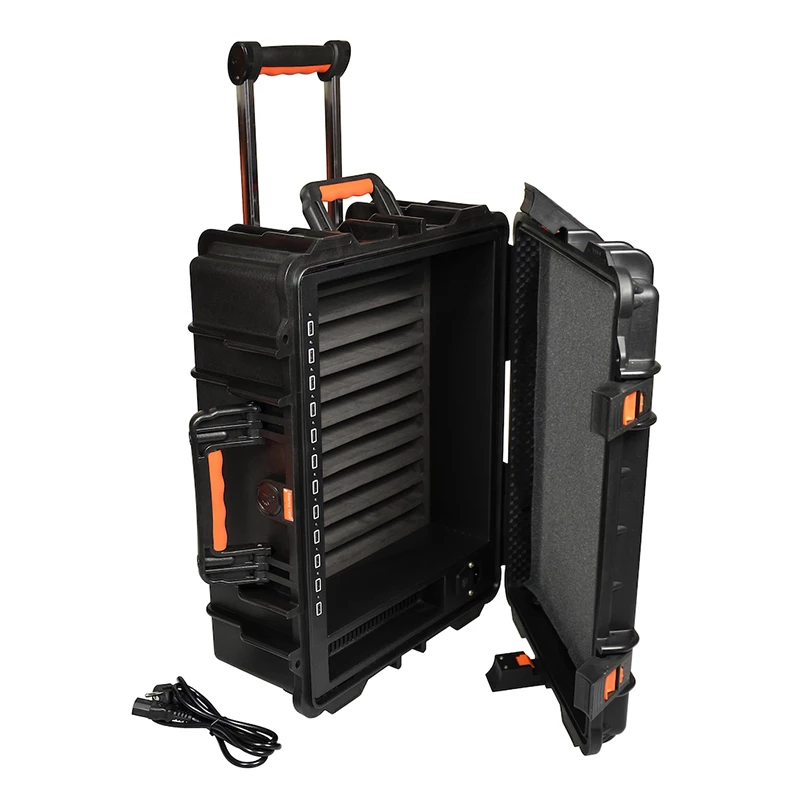 PORT Charging Suitcase 12 Bay – Secure Mobile Charging & Sync Station for Tablets and Smartphones