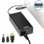 Port Connect 65W Laptop AC Adapter for Lenovo - Slim Tip, Black