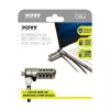 Port Connect Nano Slot Security Combination Cable - 1.8m Braided Steel Kensington Lock