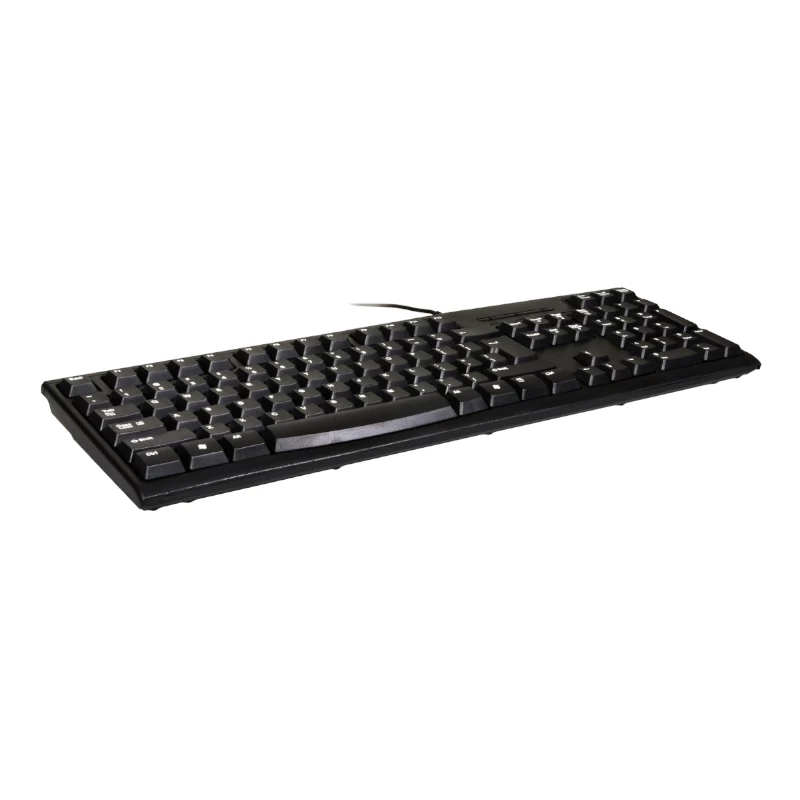Port Connect Office Budget Wired Keyboard - Black
