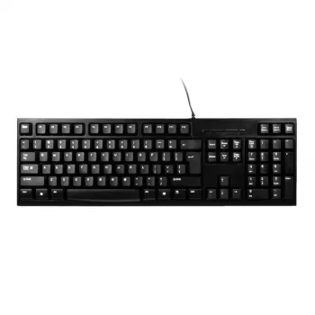 Port Connect Office Budget Wired Keyboard - Black