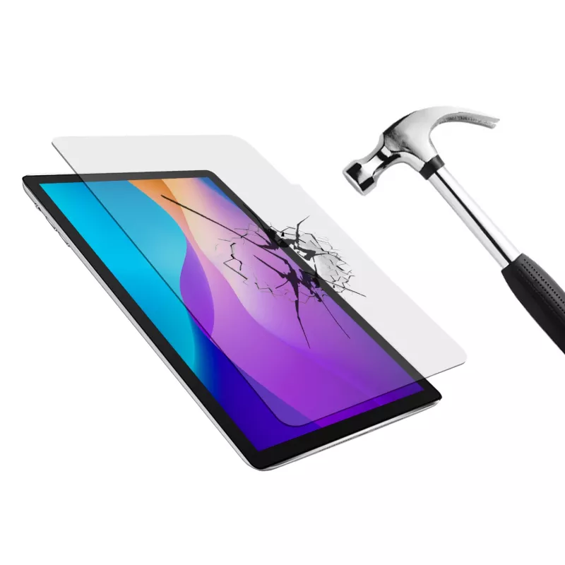 Port Connect Triple Strong Tempered Glass Screen Protector for Samsung Galaxy Tab A8