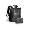 PORT DESIGNS Muse Signature Laptop Backpack for 16 inch Laptops, Black, 20L, Recycled Polyester
