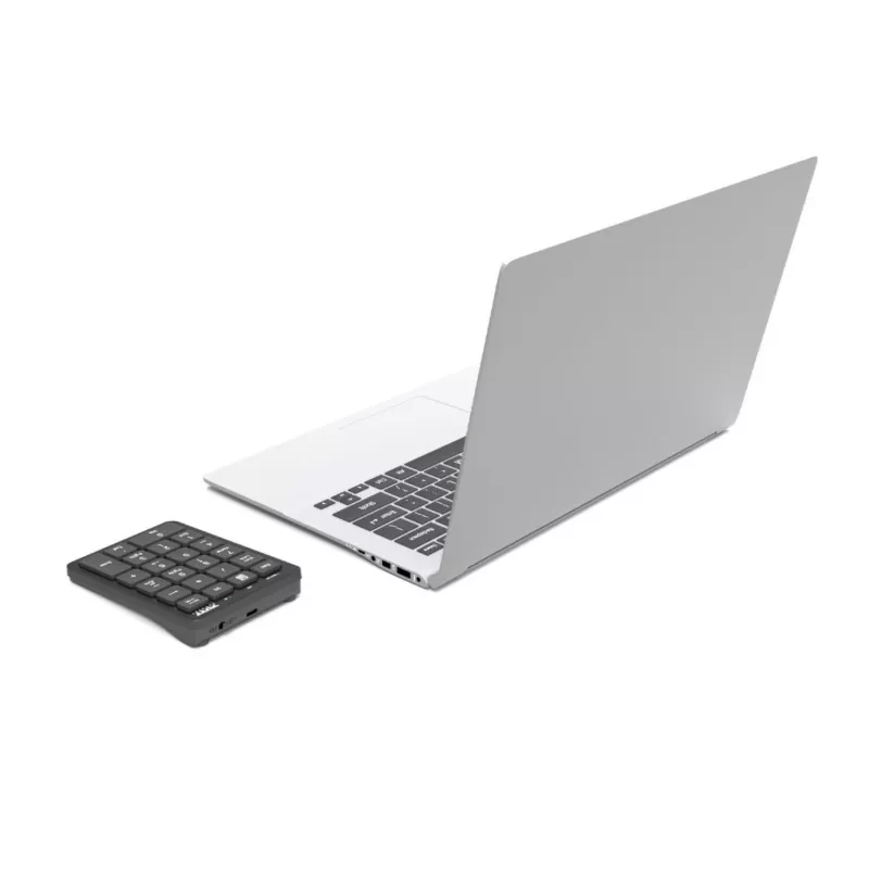 Port Designs Numeric Keypad Bluetooth Rechargeable - 22 Keys, Black