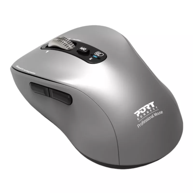 Port Designs Port Connect Wireless Bluetooth Expert and Mac Mouse - Grey