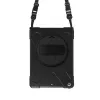 Port Designs Pro Shock 360 Rugged Protective and Rotative Folio for Samsung Galaxy Tab A9+ - Black