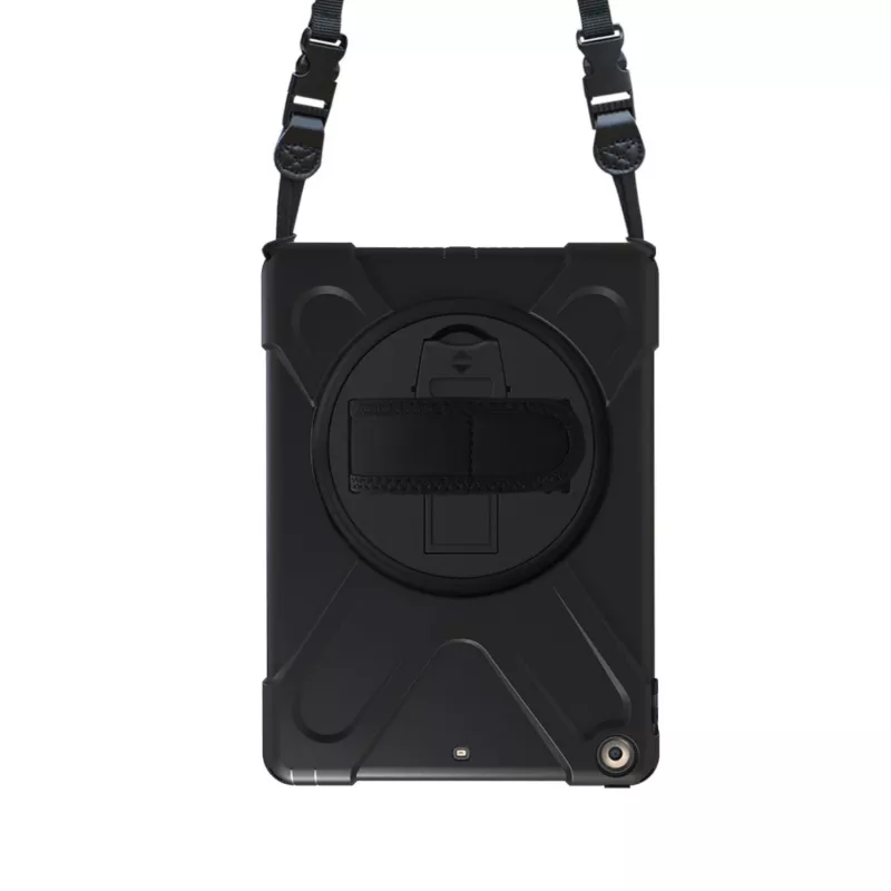 Port Designs Pro Shock 360 Rugged Protective and Rotative Folio for Samsung Galaxy Tab A9+ - Black