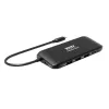 PORT USB-C Docking Station 11-in-1 Hub with 4K HDMI, VGA, Gigabit Ethernet, 100W PD, USB 3.1, SD/MicroSD, Audio - Black
