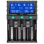 POWER PLANT, LLC AA620173 Smart 4-Channel Universal Battery Charger for Li-ion, LiFePO4, NiMH, NiCd