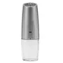 POWER PLANT PP591A Electric Grinder – Ceramic Burr, LED Light, Silver, 63x63x200 mm