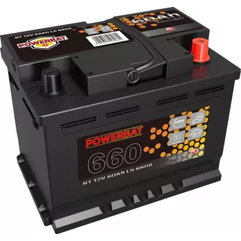 POWERBAT L2 12V 60Ah AGM Start-Stop Car Battery
