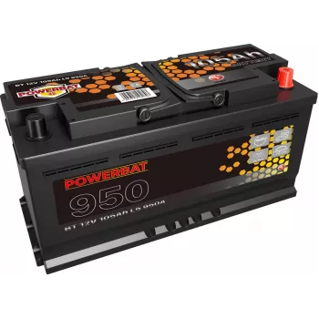 POWERBAT L6 12V 105Ah AGM Start-Stop Car Battery