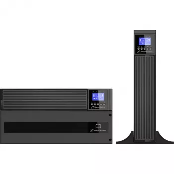PowerWalker On-Line 10000VA Rack UPS ICR IoT - 10kW Double Conversion, 3U, Hot-Swappable Batteries