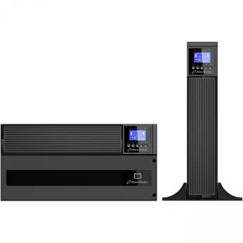 PowerWalker VFI 6000 ICR IoT 6000VA Online Double-Conversion Rack/Tower UPS, 3U, 5400W, IoT Monitoring