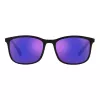 PRADA Linea Rossa Men's Sunglasses PS01TS-16G05U Matte Black Frame Grey Mirror Silver Lens 55/19/140 mm