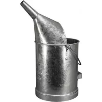 PRESSOL 10L Galvanized Steel Measuring Can with Funnel Spout and 1L Scale 08063
