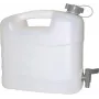 PRESSOL 20 L HDPE Jerry Can with Drain Tap, White, Food-Safe 21167