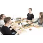 Princess 104040 Dinner4All Pure Raclette Grill for 4 Persons, Bamboo, Black, 700 W, 2 m Cable, Type F Plug 01.104040.01.001