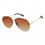 PRIVÉ REVAUX Unisex The Glides J5G Polarized Sunglasses, Black Frame/Grey Lens, 64/13/145 mm
