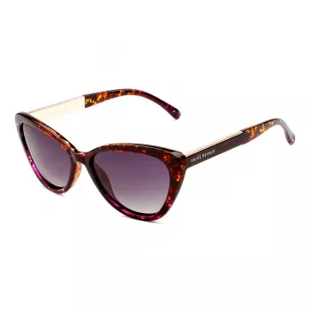 PRIVÉ REVAUX Women's Hepburn 20 Cat-Eye Sunglasses – Handcrafted Black Acetate Frame, Polarized Grey Lenses, UV400 (58/16/145 mm)