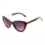 PRIVÉ REVAUX Women's Hepburn 20 Cat-Eye Sunglasses – Handcrafted Black Acetate Frame, Polarized Grey Lenses, UV400 (58/16/145 mm)