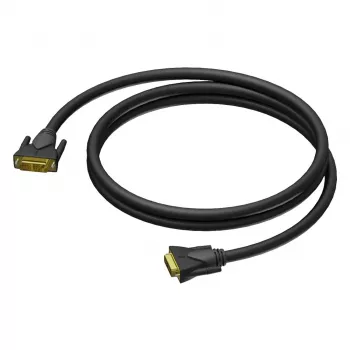 PROCAB CLV140/3 DVI-D Dual Link Cable 3m - 2560x1600 @60Hz, Gold-Plated, Double Shielded