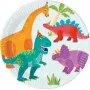 Procos Dino Party Paper Plates 23cm 8-Pack 97973