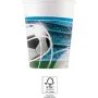 Procos Football Party Paper Cups 200 ml, 8-Pack (93746)