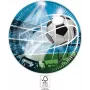 Procos Football Party Paper Plates 23 cm, 8-Pack, Multi-Color 93744