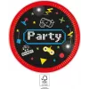 PROCOS Gaming Party Paper Plates 23cm 8-Pack (93769)