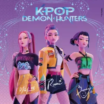 Procos K-Pop Demon Hunters 2-Ply Paper Napkins 20 Pack 33x33cm (98641)