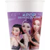 Procos K-Pop Demon Hunters Paper Cups 200 ml, 8-Pack | Party Cups with Themed Design 98640