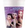 Procos K-Pop Demon Hunters Paper Cups 200 ml, 8-Pack | Party Cups with Themed Design 98640