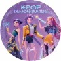 PROCOS K-Pop Demon Hunters Paper Plates 23cm 8-Pack (98638)