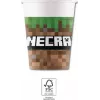 Procos Minecraft Party Paper Cups 250 ml 8-Pack 95442