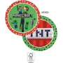 Procos Minecraft Party Paper Plates 23 cm 8-Pack 95441
