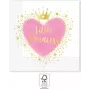 Procos My Little Princess 2-Ply Paper Napkins 33x33 cm, 20-Pack, Multi-Colour Princess Print (96478)