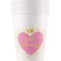 Procos My Little Princess Paper Cups 200ml 8-Pack 96477