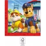 Procos Paw Patrol 2-Ply Paper Napkins, 20 Pack, 33x33 cm, Multi-Colour 95599