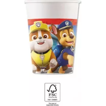 Procos Paw Patrol Paper Cups 200ml 8-Pack (95598)