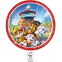 Procos Paw Patrol Paper Plates 8-Pack, 23 cm, Multi-Coloured 95597
