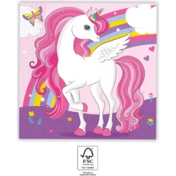 Procos Unicorn Rainbow 2-Ply Paper Napkins 20-Pack (93760)