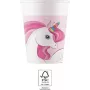 Procos Unicorn Rainbow Paper Cups 200ml 8 Pack 93759