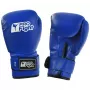 Profight Boxing Gloves Dragon Leather Blue 10 oz