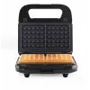Progress EK6666PVDE 3 in 1 Snack Maker - Waffle, Sandwich & Donut Maker, 900W, Black