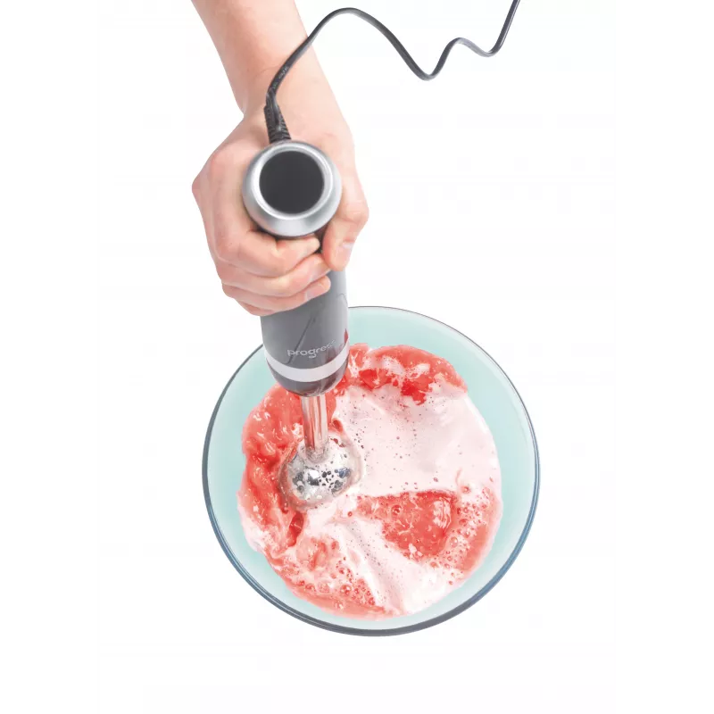 Progress EK6690PVDE 4 in 1 Hand Blender Set, 600 W, Black/Stainless Steel